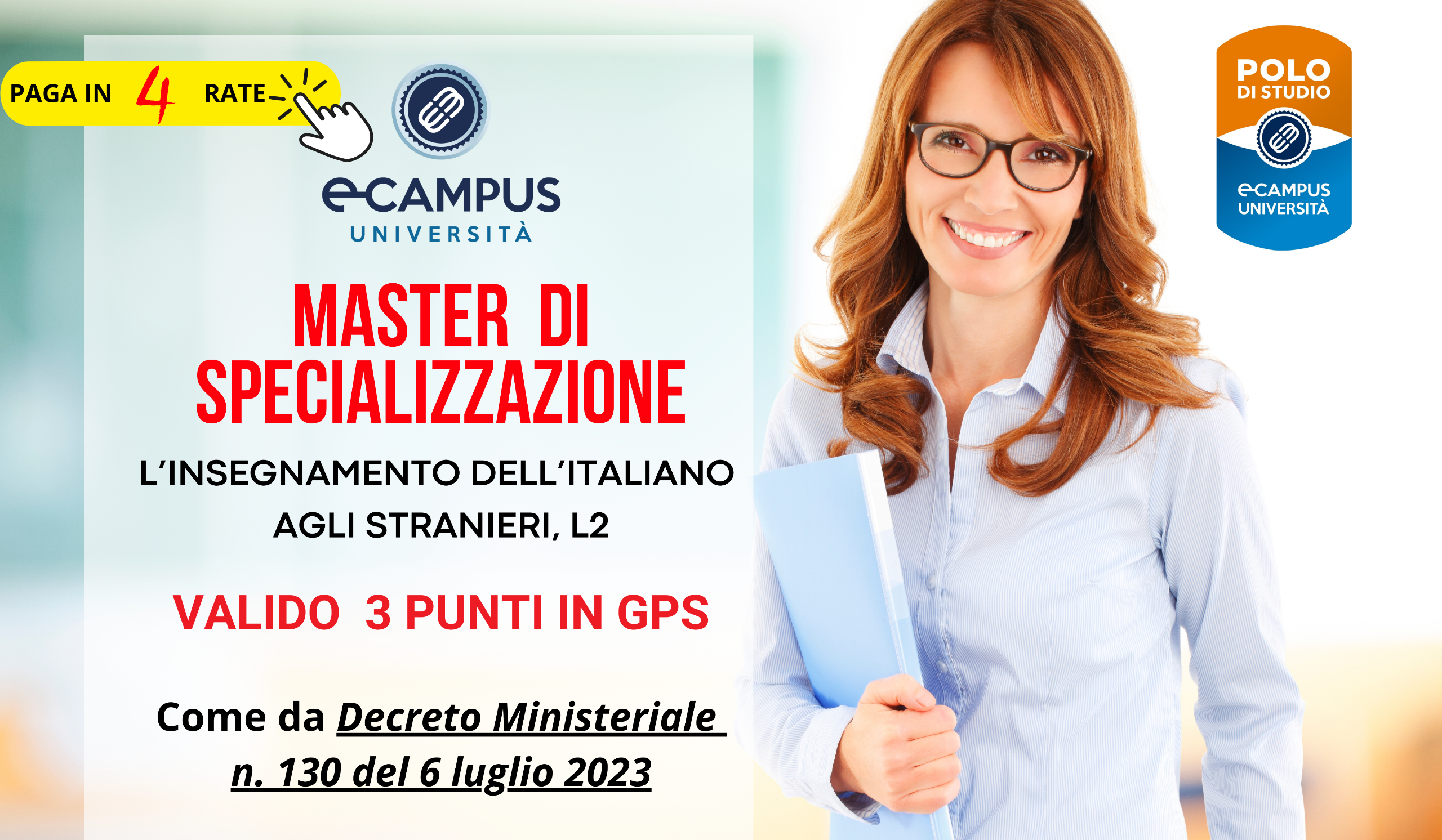 Master abilitante L2-insegnamento dell'italiano agli stranieri